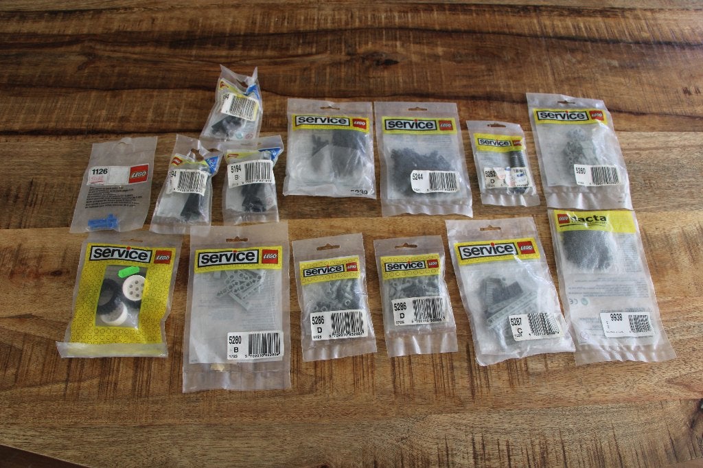 LEGO Service Packs, 14 stuks. Nieuw, Ongeopend/sealed, Lego, Accessoire, Nieuw