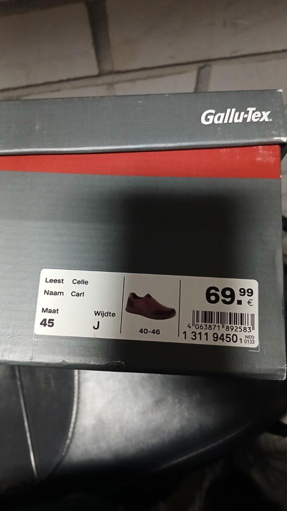 Gallu-Tex Carl Herenschoenen Maat 45 Bruin, Kleding | Heren, Schoenen, Gallus, Bruin, Boots, Nieuw