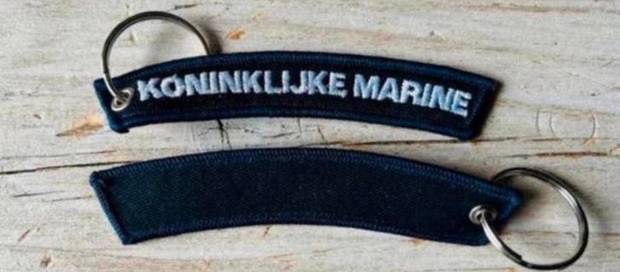 Marine Sleutelhanger Kon. Marine, Verzenden, Marine, Nederland, Embleem of Badge