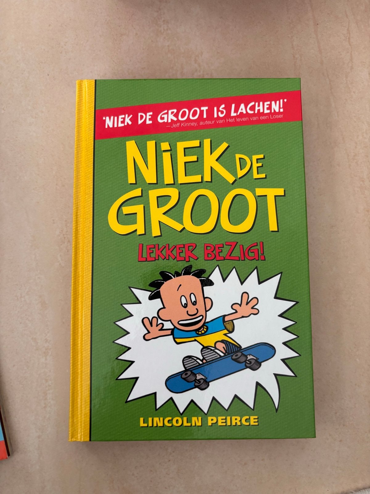 Kinderboeken: Niek de Groot, Flip Fiasco, Voetbal op het pod, Ophalen, Gelezen, Fictie algemeen