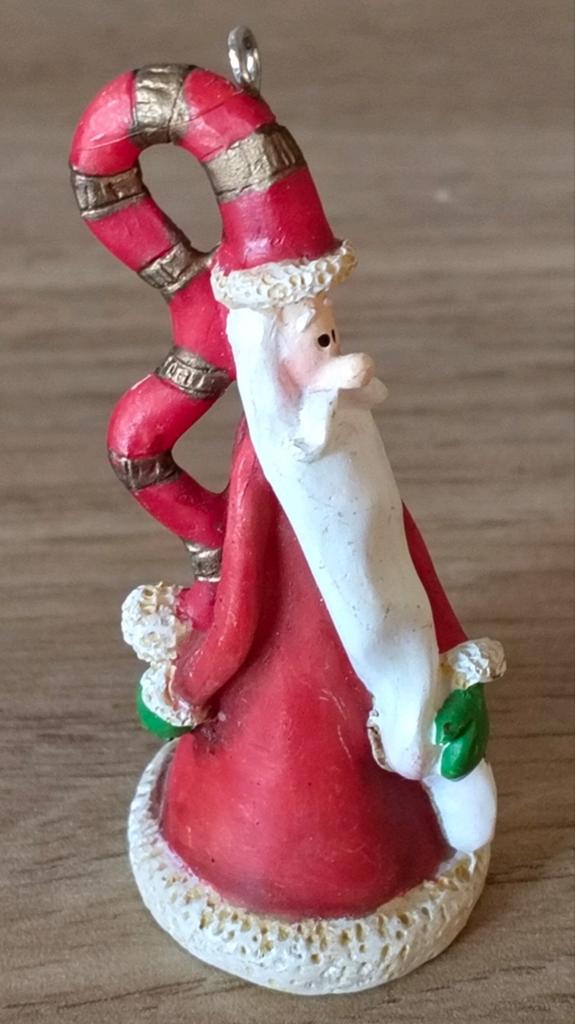 KERSTMAN BEELDJE*POPPENHUIS*KERSTBOOM HANGER, Verzenden, Zo goed als nieuw