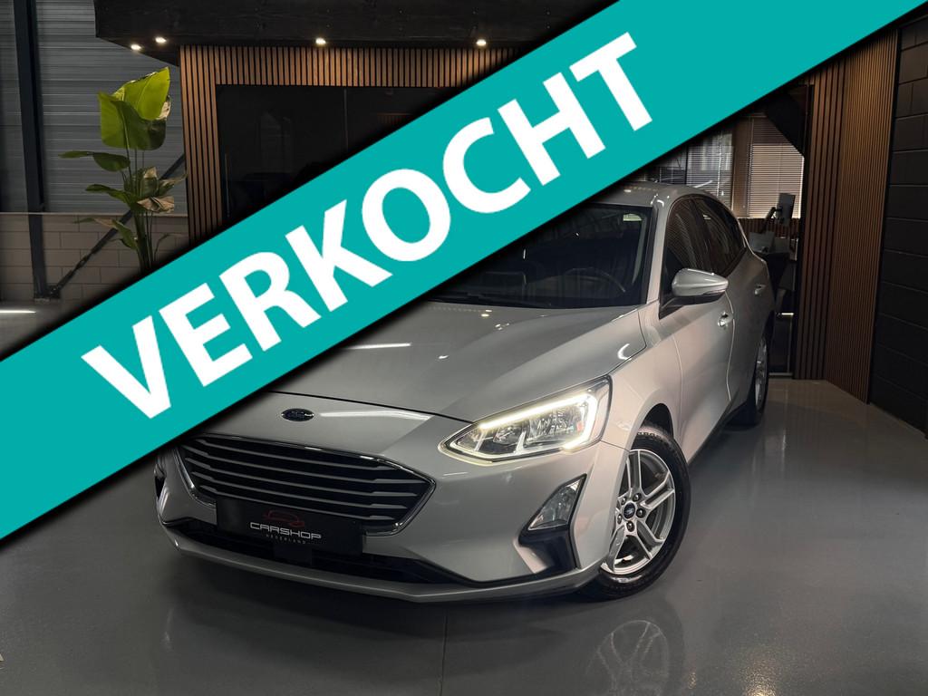 Ford Focus 1.0 EcoBoost Titanium Business 125PK FULL OPTION!, Gebruikt, Zwart, Origineel Nederlands, Bedrijf