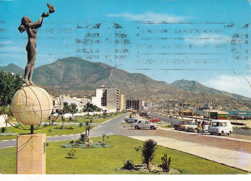 Spanje fuengirola, los boliches, Verzenden, 1960 tot 1980, Gelopen, Spanje