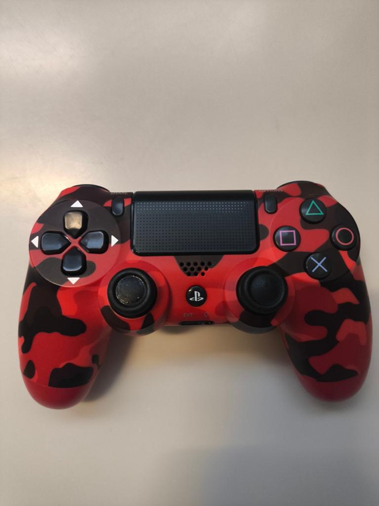 Sony PlayStation 4 Controller - Rood Camouflage, Ophalen of Verzenden, Zo goed als nieuw, Controller, PlayStation 4