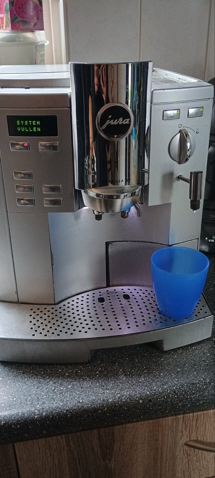 Te koop, Jura impressa s9 koffiebonen automaat, Ophalen, Koffiemachine, Koffiebonen