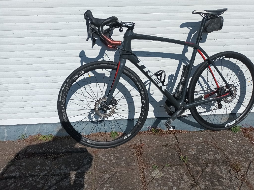 Trek Domane SL 5 Bicolor, Fietsen en Brommers, Overige merken, 28 inch, Gebruikt, Carbon