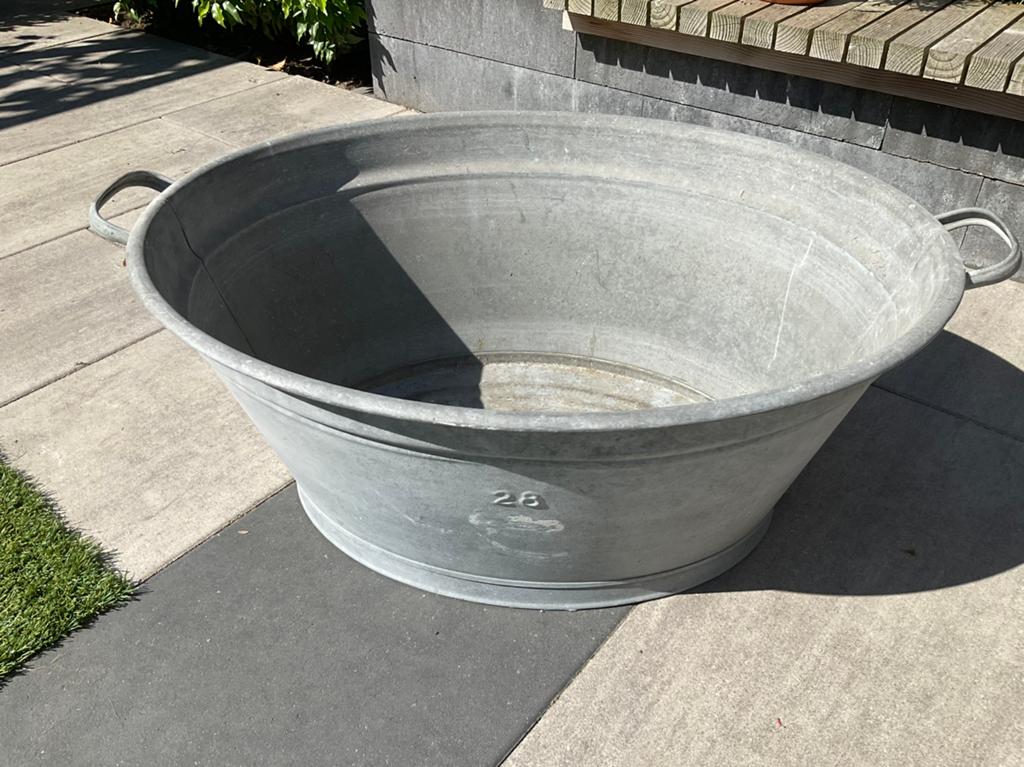Zinkentijl Waterdicht, waterornament, Tuin en Terras, Ophalen, Zo goed als nieuw