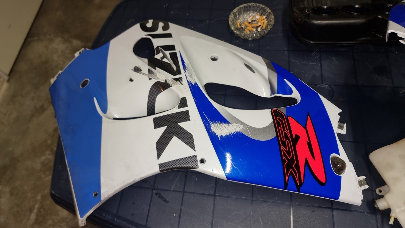 Suzuki GSX-R 600 in onderdelen of compleet, Ophalen, Gebruikt