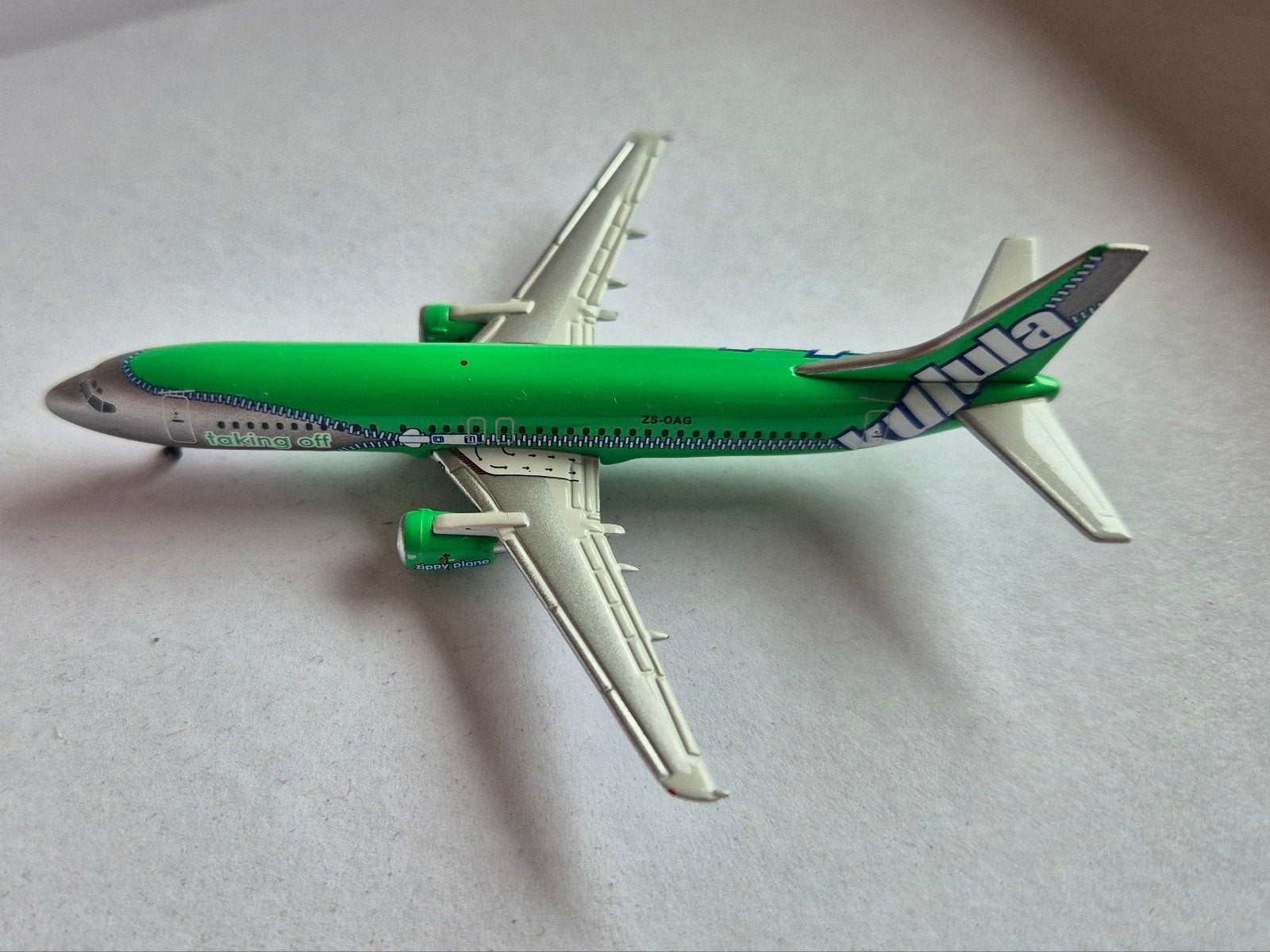 Boeing 737-400 Phoenix Models 1:400 Kulula, Ophalen of Verzenden, Zo goed als nieuw, Schaalmodel