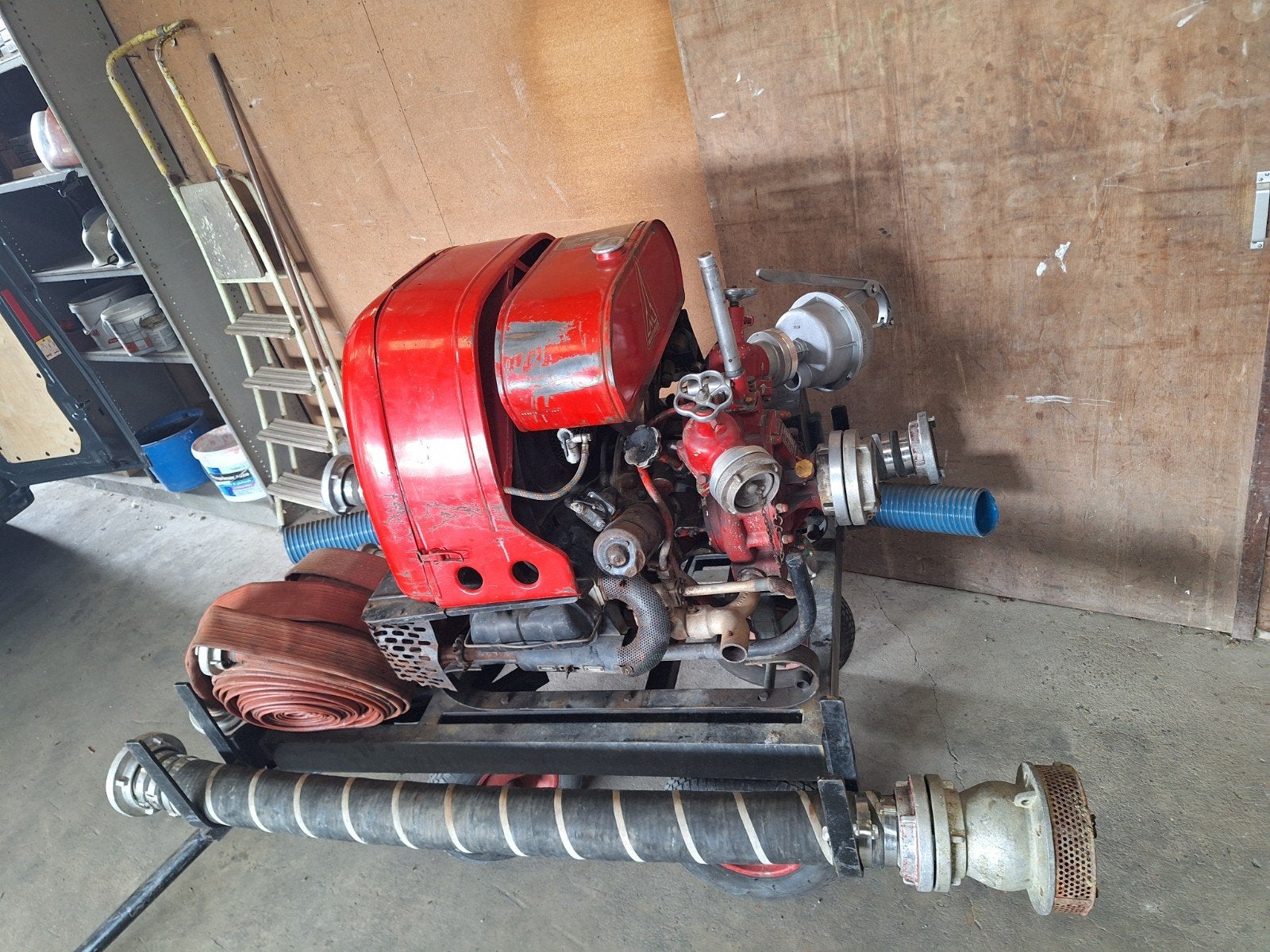 Magirus Deutz Pomp met VW Kever Motor - Compleet & Werkend, Ophalen, Gebruikt