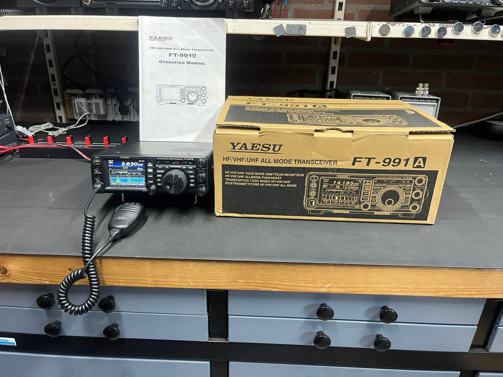 Yaesu ft 991A hf uhf vhf, Ophalen of Verzenden, Zo goed als nieuw