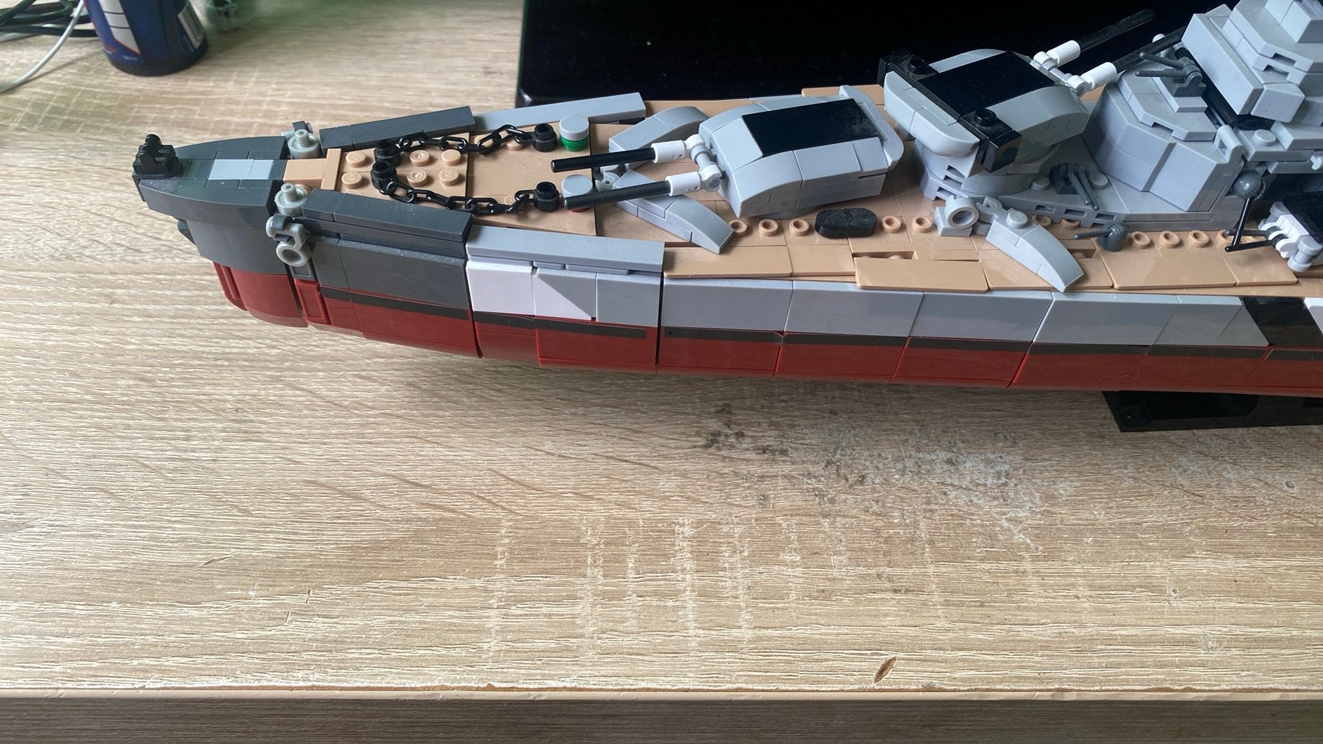 Lego knock-off KMS Bismarck 1:350 schaal, Ophalen of Verzenden