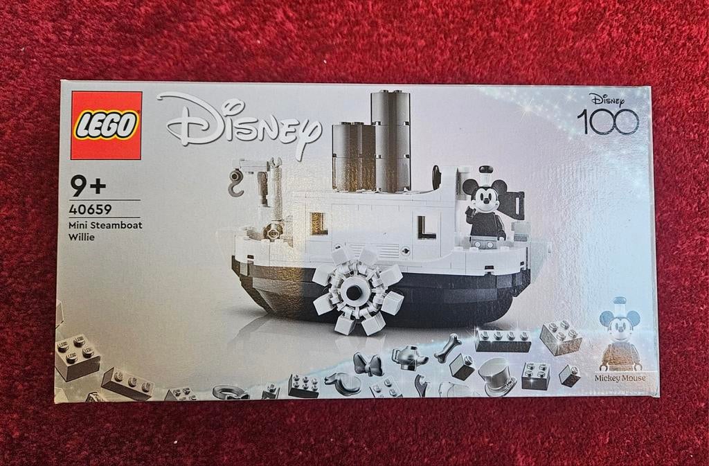 Lego 40659 Mini Steamboat Willie, Ophalen of Verzenden, Nieuw, Complete set, Lego