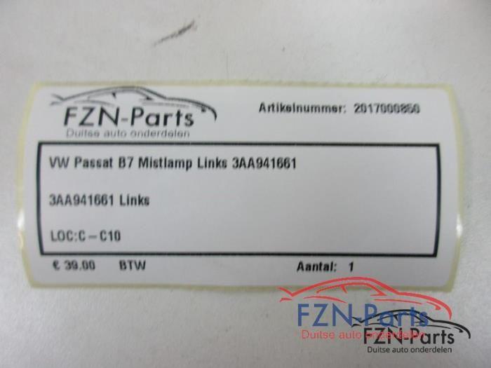 VW Passat B7 Mistlamp Links, Auto-onderdelen, Ophalen of Verzenden, Gebruikt