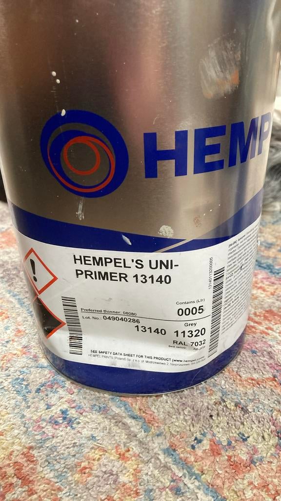 Hempel uniprimer, Ophalen, Grijs, Minder dan 5 liter, Verf