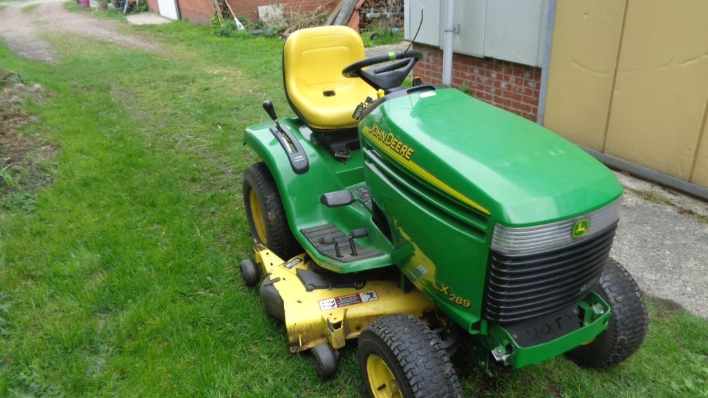 zeer zware watergekoelde john deere zitmaaier  incl mulch, Tuin en Terras, Zitmaaiers, Ophalen, Gebruikt, John deere, John deere