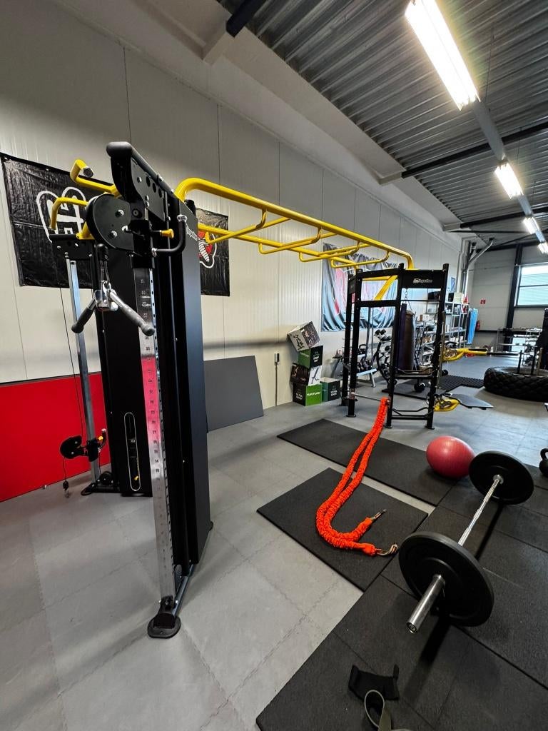 Crossfit Rek - met 2 Pully's tot 100kg, Sport en Fitness, Fitnessmaterialen, Ophalen, Zo goed als nieuw, Benen, Overige typen