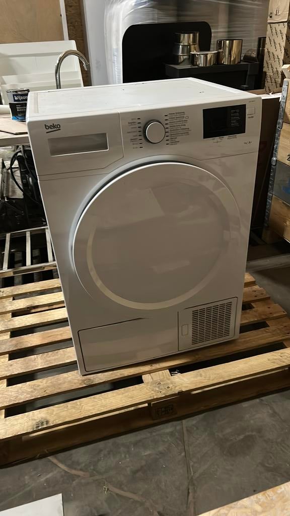 Beko warmtepomp droger, Ophalen, 6 tot 8 kg, Zo goed als nieuw, 85 tot 90 cm