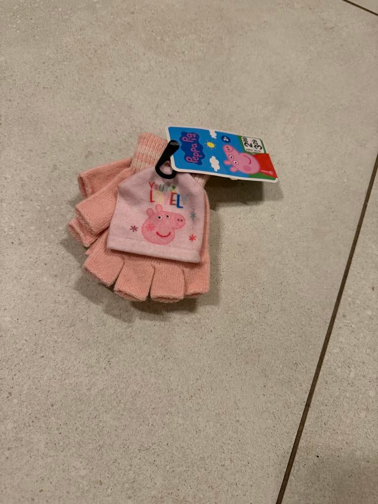 Peppa Pig Wanten - Zo goed als nieuw, Ophalen of Verzenden, Zo goed als nieuw, Meisje, Wanten