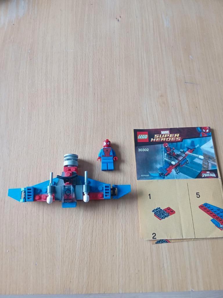 LEGO Marvel Super Heroes 30302 Spiderman Glider, Ophalen of Verzenden, Zo goed als nieuw, Complete set, Lego