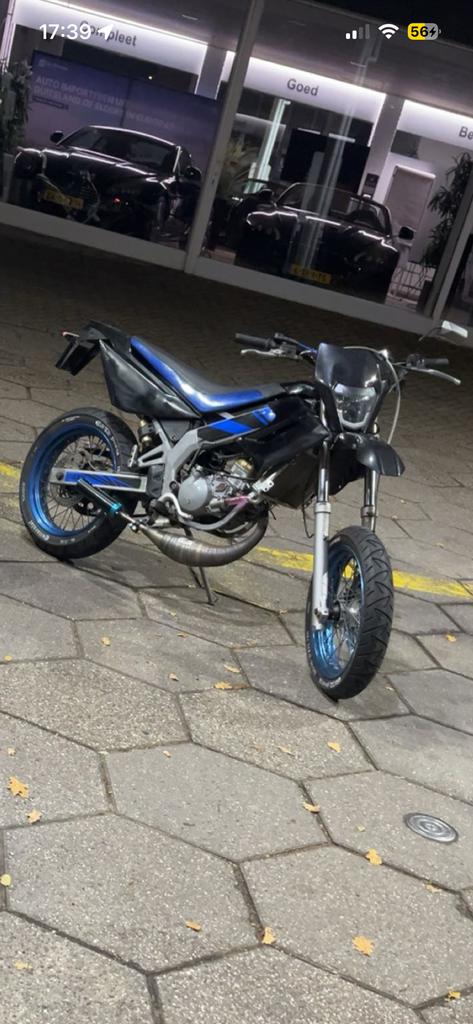 2t schakelbrommer derbi senda 77cc MET WOK, Fietsen en Brommers, Ophalen, 6 versnellingen, Gebruikt, 77 cc
