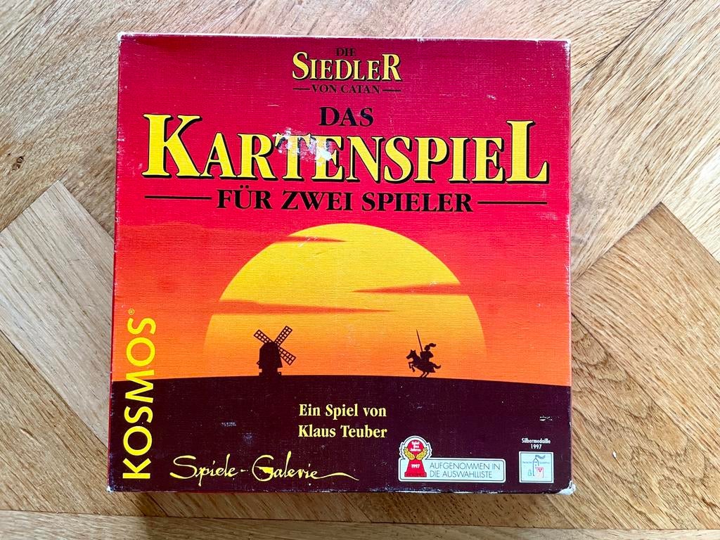 Catan Kaartspel met Tovenaars en Draken uitbreiding (Duits), Hobby en Vrije tijd, Gezelschapsspellen | Kaartspellen, Zo goed als nieuw
