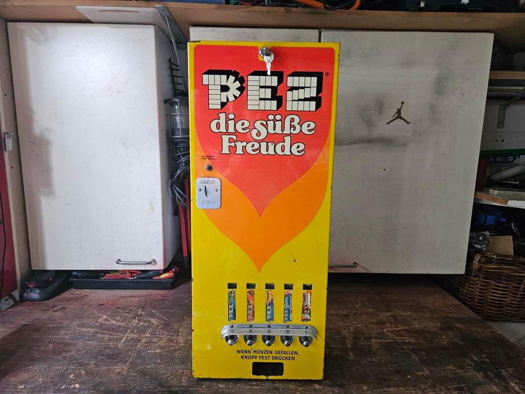 PEZ automaat jaren 80 90, Verzamelen, Automaten | Overige, Ophalen of Verzenden, Gebruikt