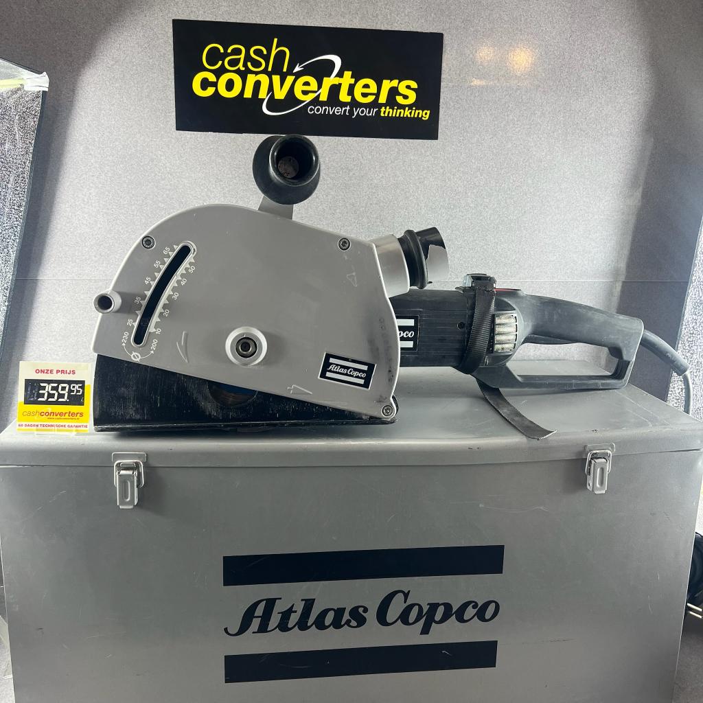 Atlas Copco DME65 Muurfreesmachine | koffer | SALE | 394592, Doe-het-zelf en Verbouw, Gereedschap | Freesmachines, Gebruikt, Muurfrees