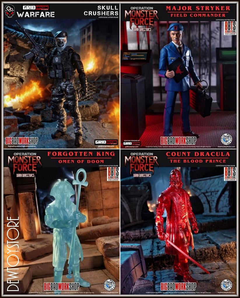 [Pre-order] Big Bad Workshop 1/12 Scale Action Figure, Ophalen of Verzenden, Nieuw