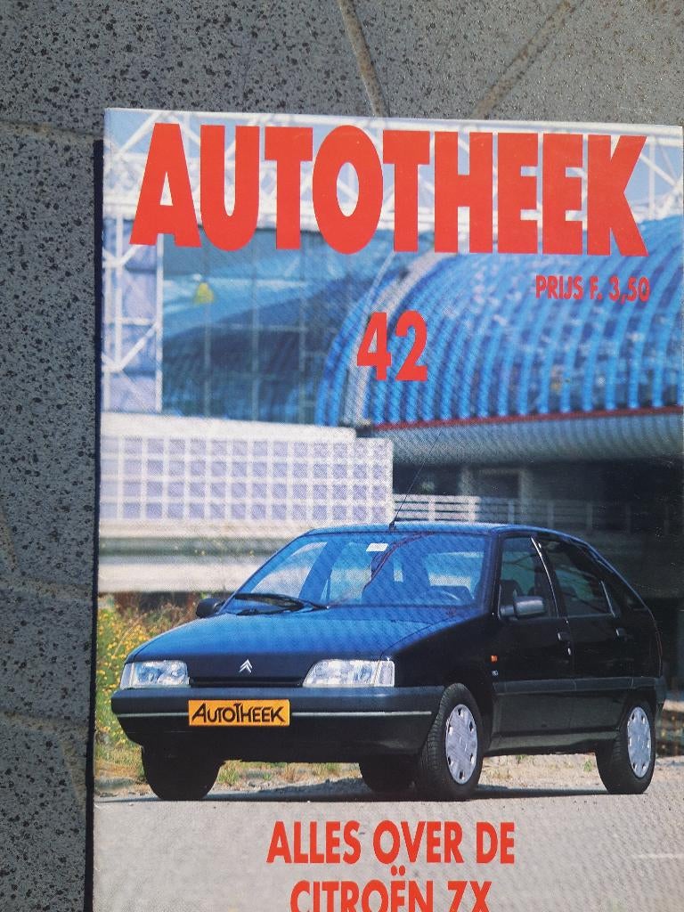 Autotheek 42 - Alles over Citroën ZX, Ophalen of Verzenden, Zo goed als nieuw, Citroën