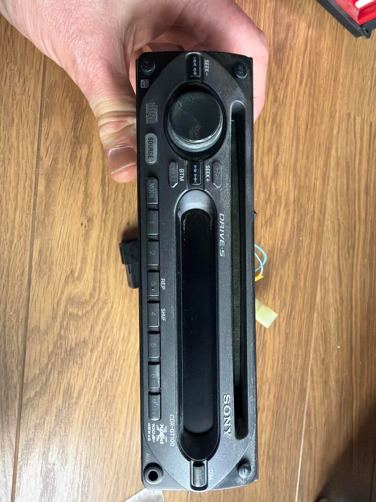 Sony Auto Radio CD Speler - CDX-GT100, Ophalen, Gebruikt