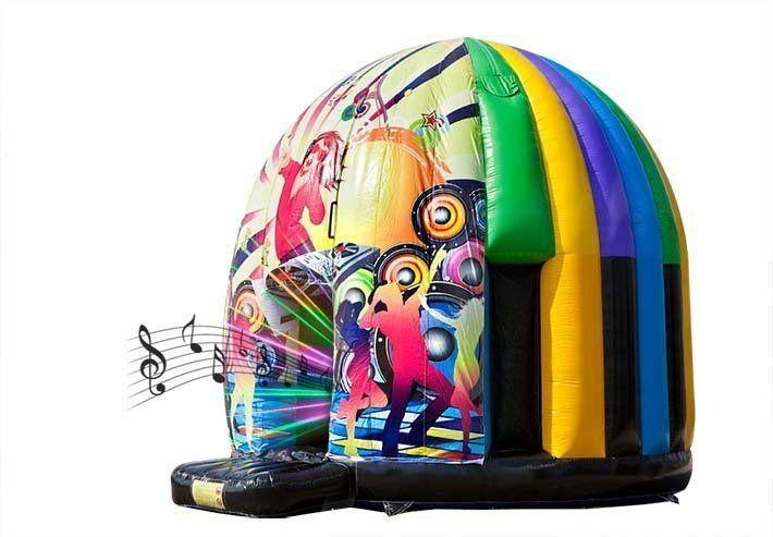 Disco springkussen te huur per weekend, Ophalen, Zo goed als nieuw, Verjaardag