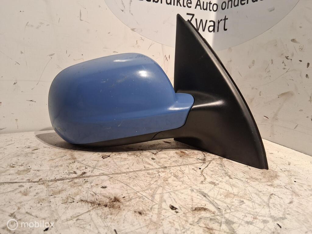 Zijspiegel R Vw Lupo 1.2 TDI 3L ('98-'05) 6E0857544, Gebruikt, Volkswagen, Ophalen of Verzenden