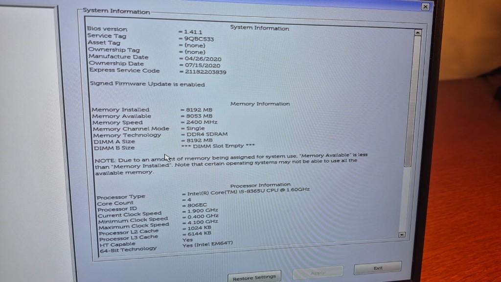 Dell Latitude 5490, i5-8350U (8e generatie), Computers en Software, Windows Laptops, Qwerty, 8 GB, Refurbished, 14 inch