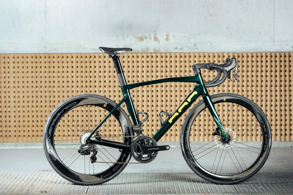 BCP Feale maat L (55cm), Carbon, Zo goed als nieuw, Meer dan 20 versnellingen, 53 tot 57 cm