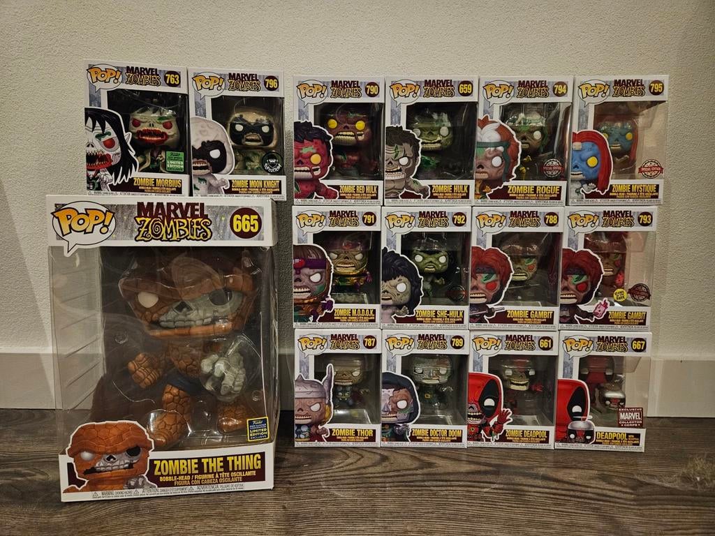 Marvel Zombies Funko Pops - Set, Ophalen of Verzenden, Nieuw