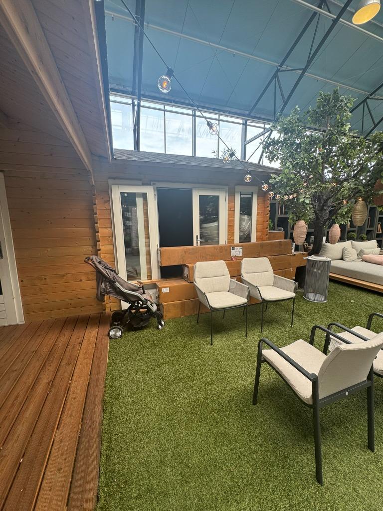 Showmodel Tuinhuis Lugarde | Maatwerk - OP = OP, Ophalen, Zo goed als nieuw, 400 cm of meer, 500 cm of meer