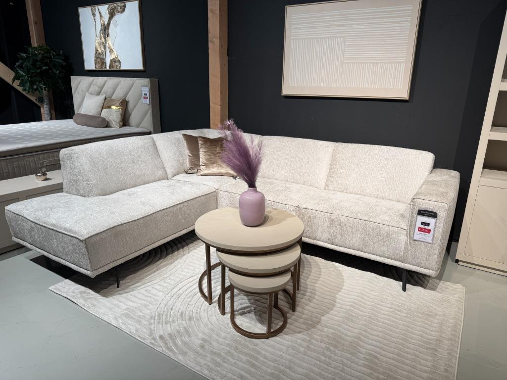 Snel leverbaar | Hoekbank lounge Boucle | Comfor | Utrecht