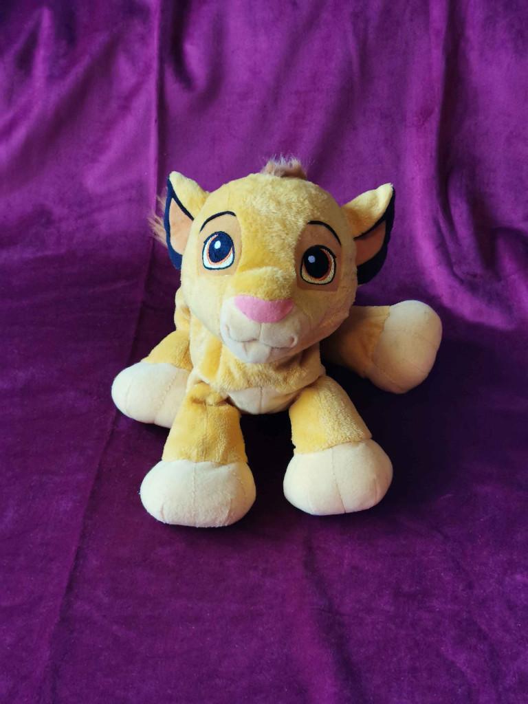 Simba lion king baby knuffel mattel, Verzamelen, Disney, Ophalen of Verzenden, Leeuwenkoning of Jungle Boek, Gebruikt, Knuffel