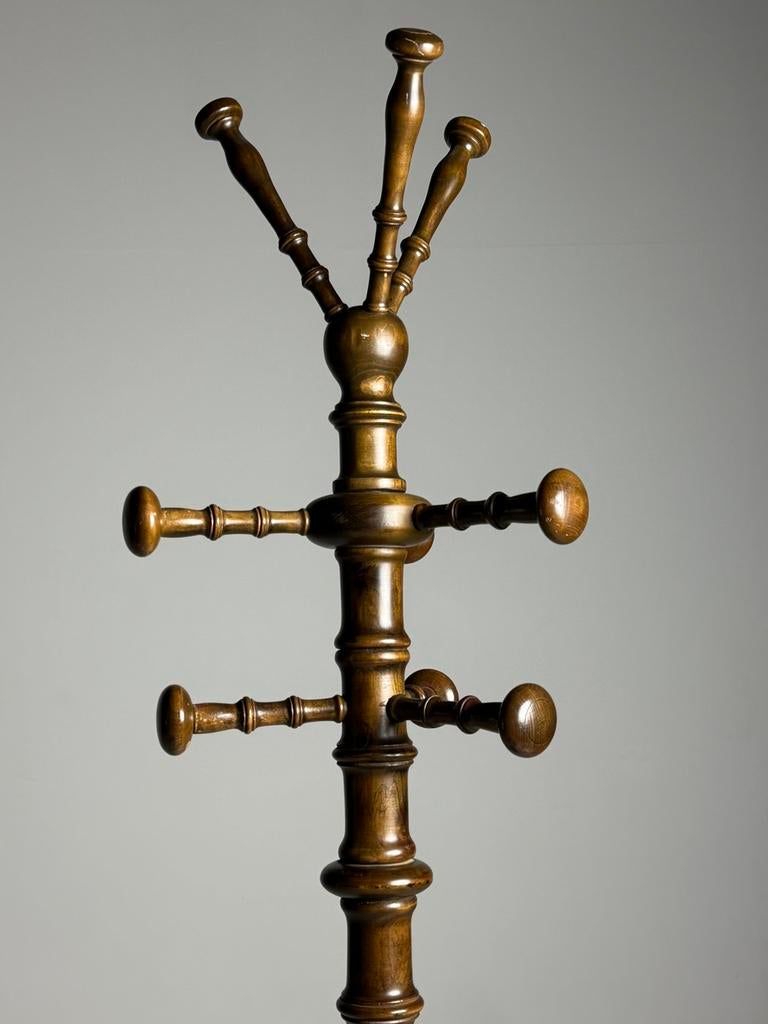 Vintage Faux Bamboo kapstok, Zo goed als nieuw, Minder dan 100 cm, Hout, Ophalen