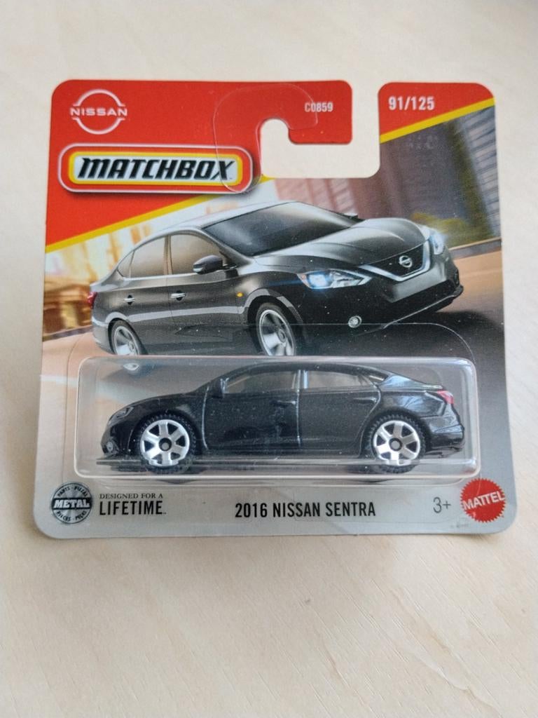 Matchbox 2016 Nissan sentra, Ophalen of Verzenden, Nieuw, Auto