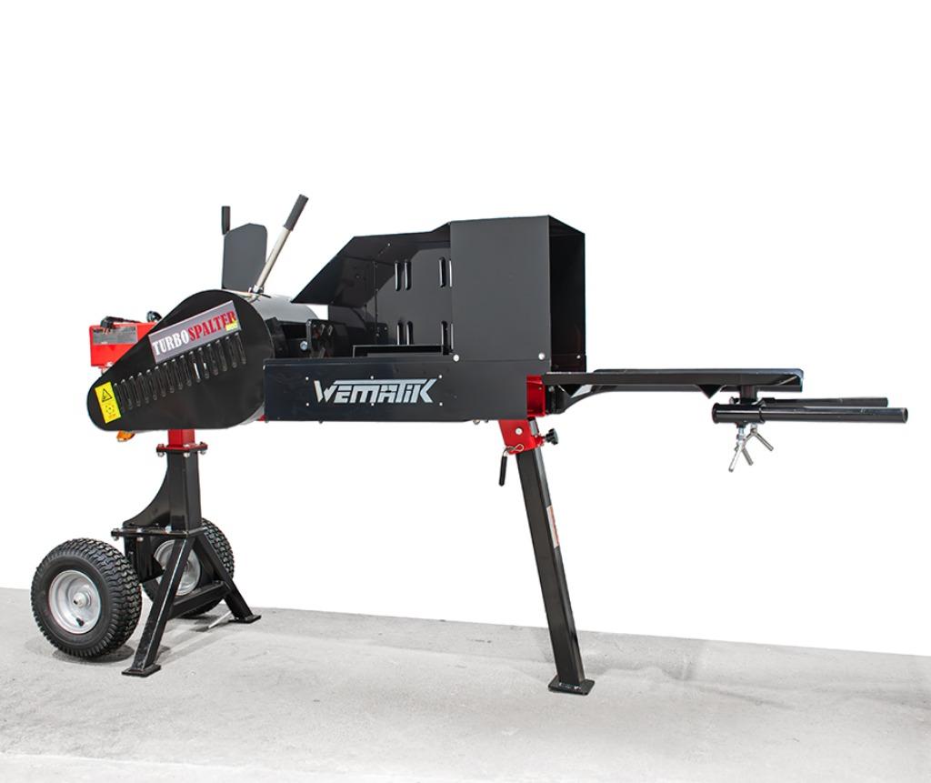 Snelle houtklover / kloofmachine met ca.15 ton slagkracht, Tuin en Terras, Kloofmachines, Ophalen, Liggend, Elektrisch, Wematik