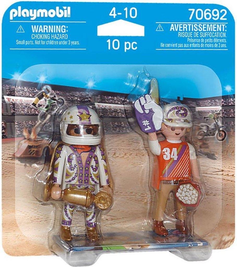 Playmobil: 70692 Duopack: Stuntshow Team, ., Nieuw, Ophalen of Verzenden, .