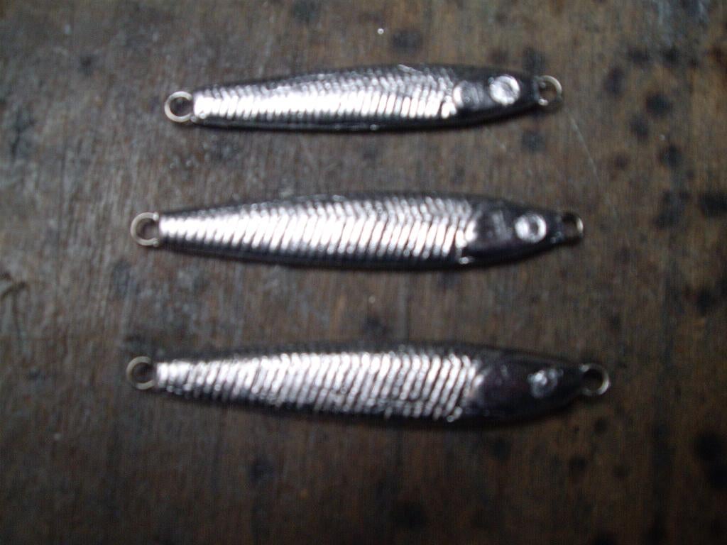 Zock haring pilkertjes in 30 - 40 - 53 en 64gr, Watersport en Boten, Ophalen of Verzenden, Nieuw, Dobber of Lood