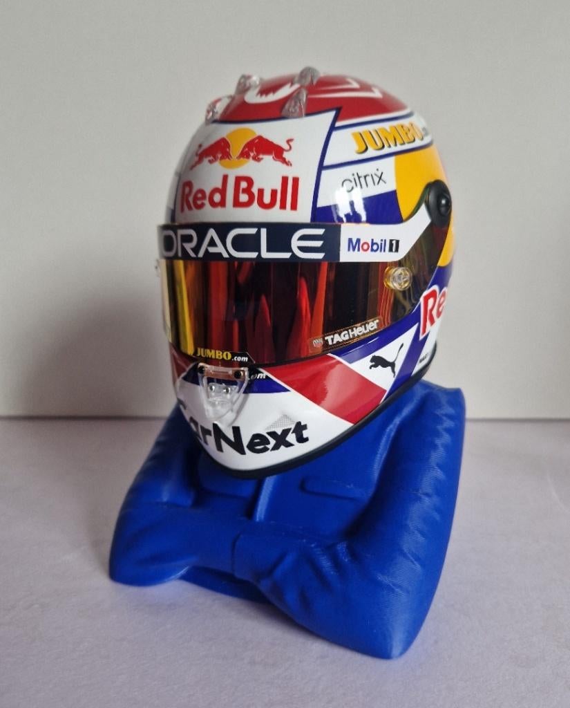 F1 schaalmodel helm stand 1:2 1:4 1:5, Verzamelen, Automerken, Motoren en Formule 1, Ophalen of Verzenden, Nieuw, Formule 1