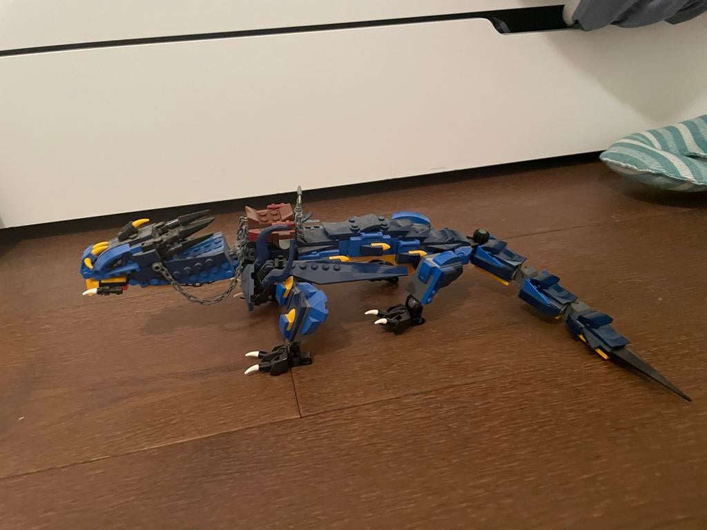 Lego Ninjago 70652 Strombrenger (blauwe draak) - Compleet, Ophalen of Verzenden, Gebruikt, Complete set, Lego