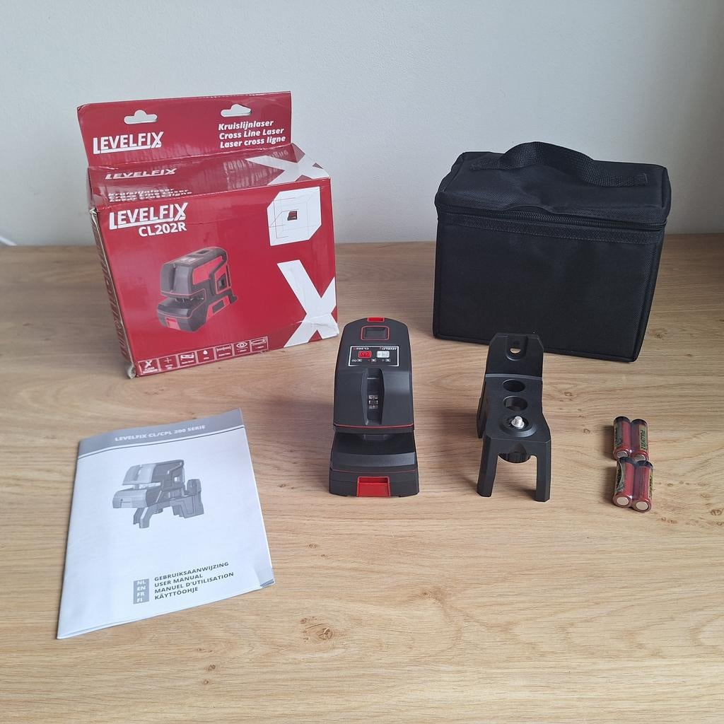 Te koop Levix CL202R laser, Ophalen of Verzenden, Nieuw, Afstand