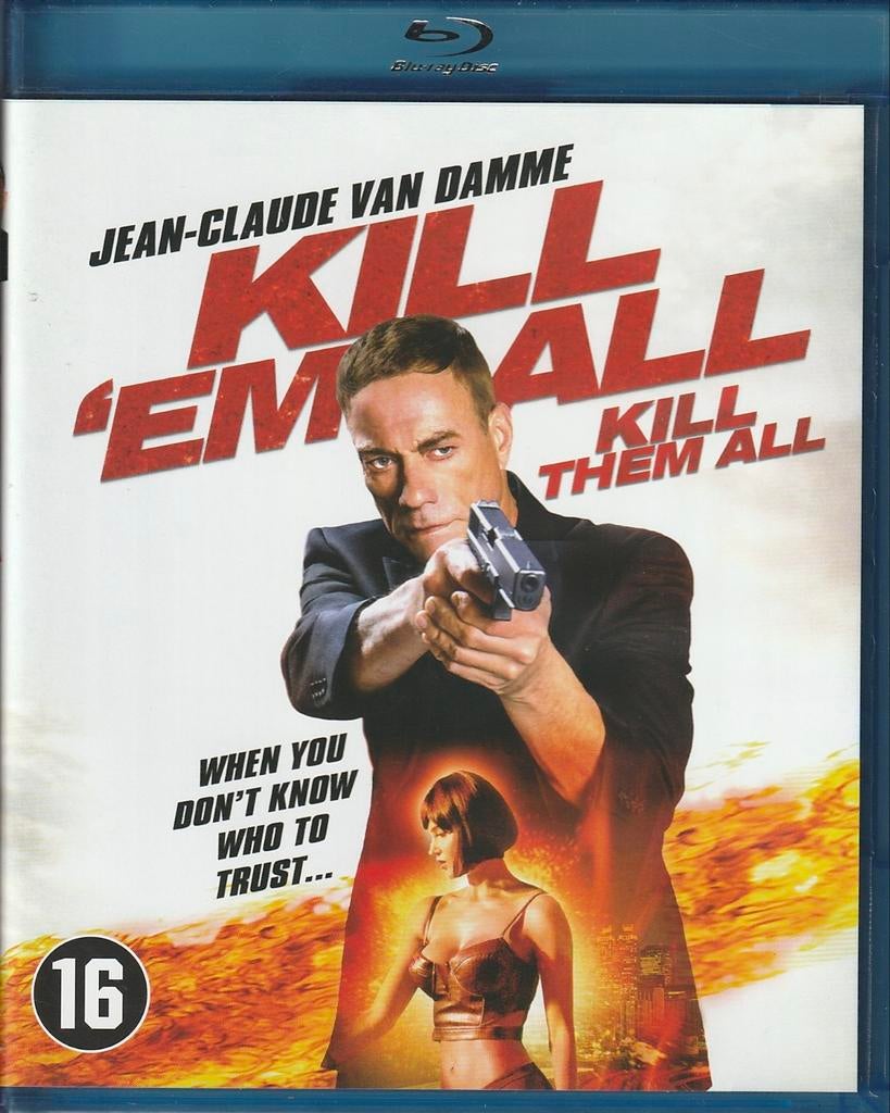 Kill 'Em All - Jean-Claude Van Damme (2017) NL Blu-ray, Ophalen of Verzenden, Zo goed als nieuw, Actie