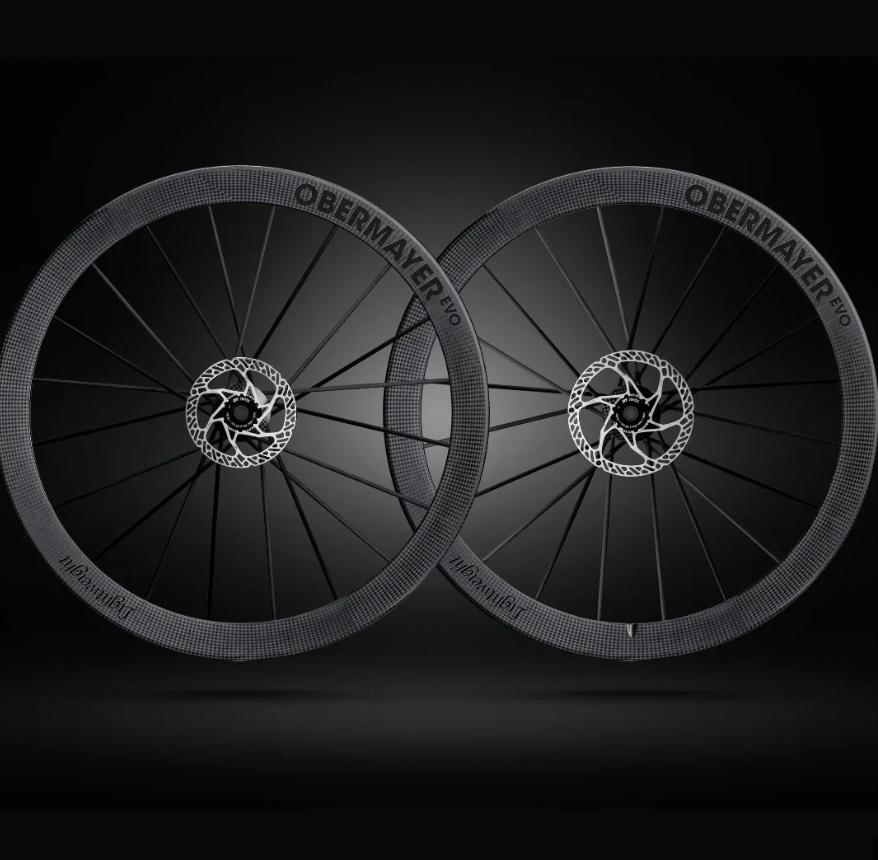 Wielset Lightweight Obermayer EVO Schwarz Edition, Fietsen en Brommers, Fietsonderdelen, Ophalen of Verzenden, Zo goed als nieuw