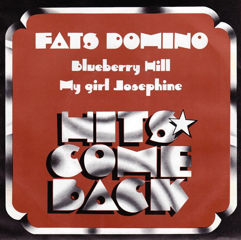 Fats Domino - Blueberry Hill / My Girl  Josephine 7", Cd's en Dvd's, Vinyl Singles, 7 inch, Single, Ophalen of Verzenden, Zo goed als nieuw